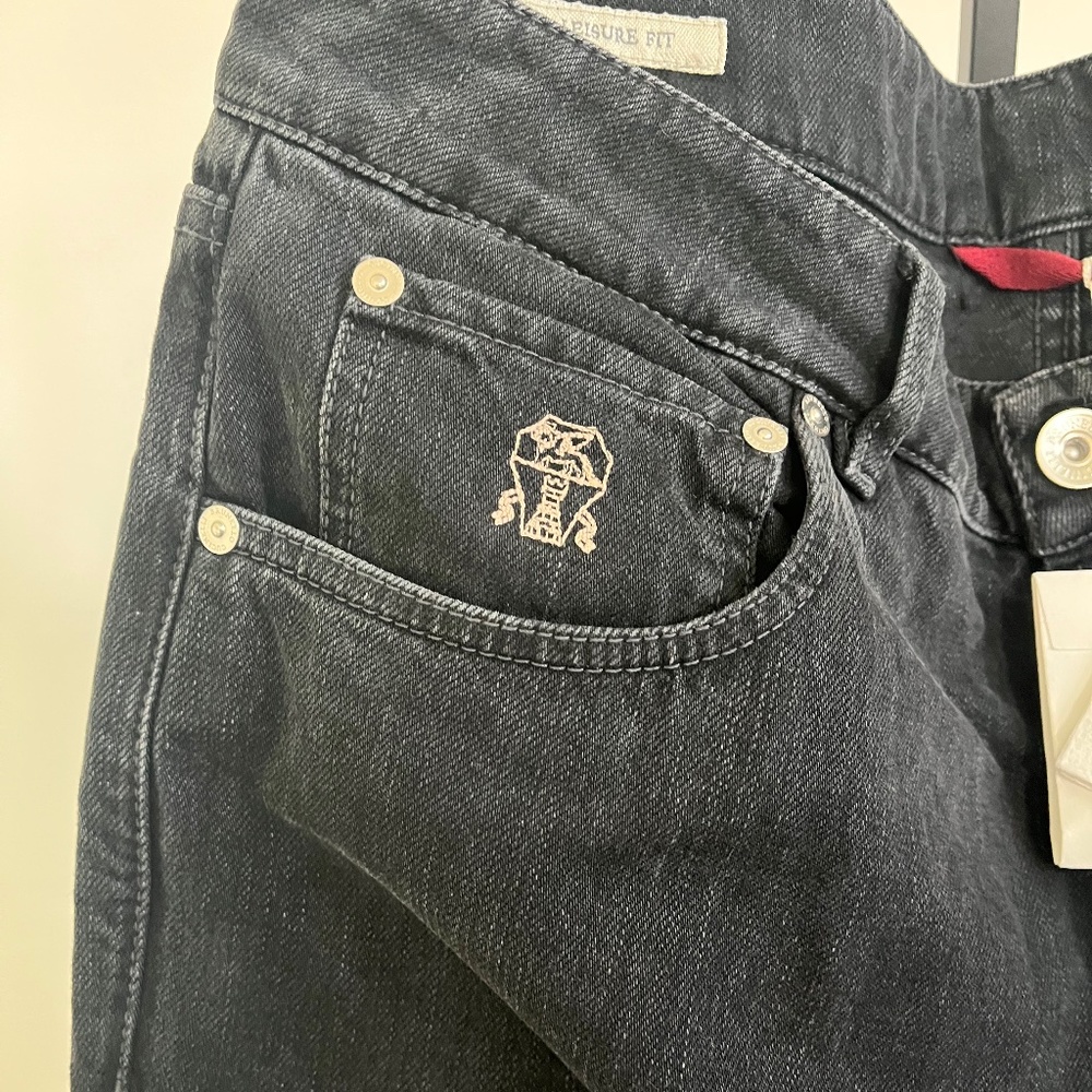Brunello Cucinelli Mens premium leisure Jeans